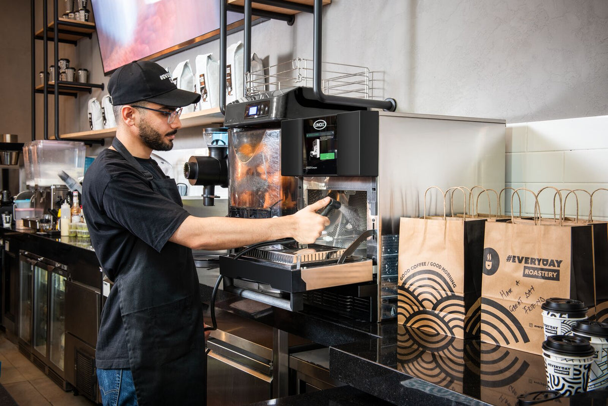 UNOX SPEED.Compact ECO COUNTERTOP 1 x 300x300 Elektrisch XEMA-01NS-MCDN