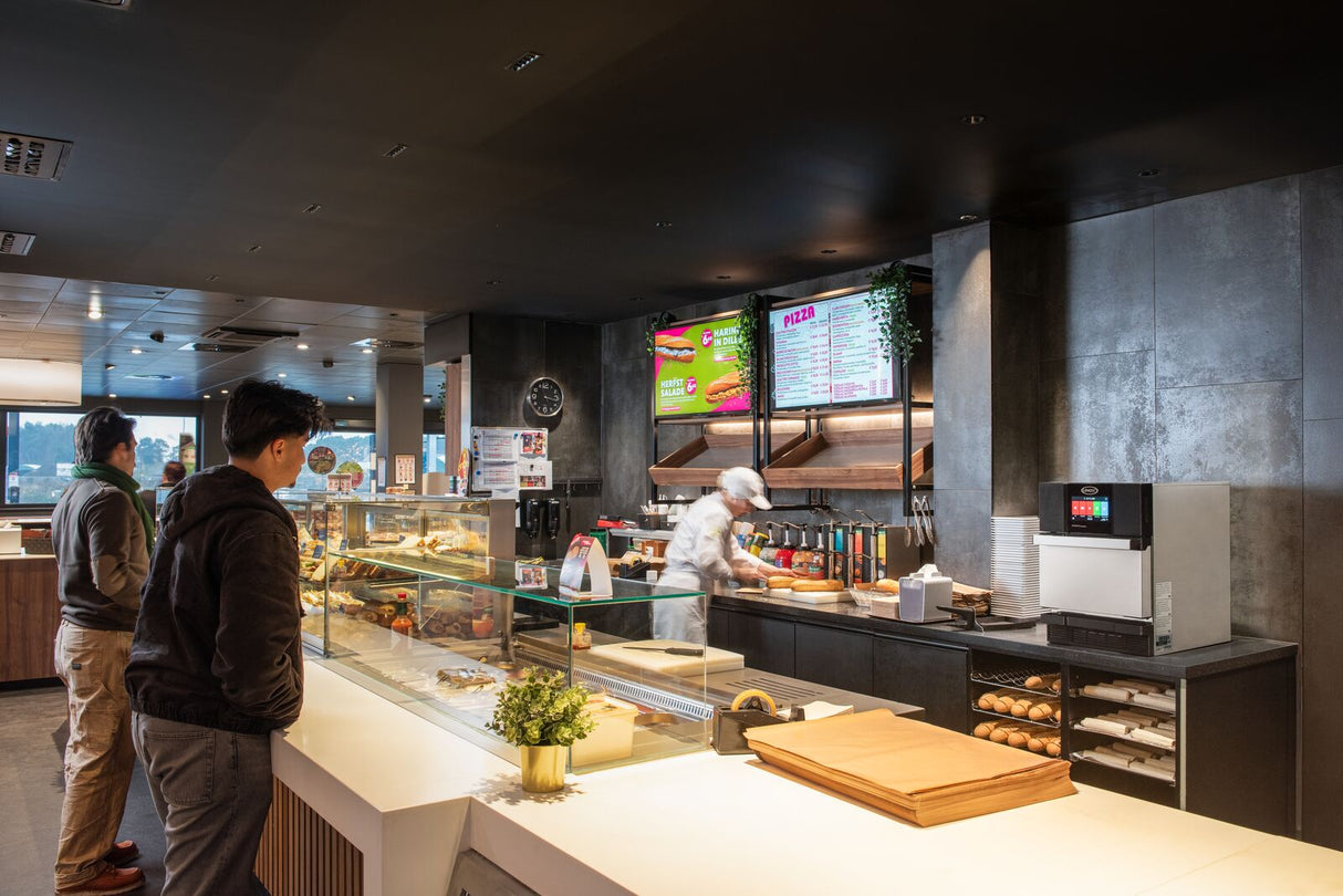 UNOX SPEED.Compact ECO COUNTERTOP 1 x 300x300 Elektrisch XEMA-01NS-MCDN