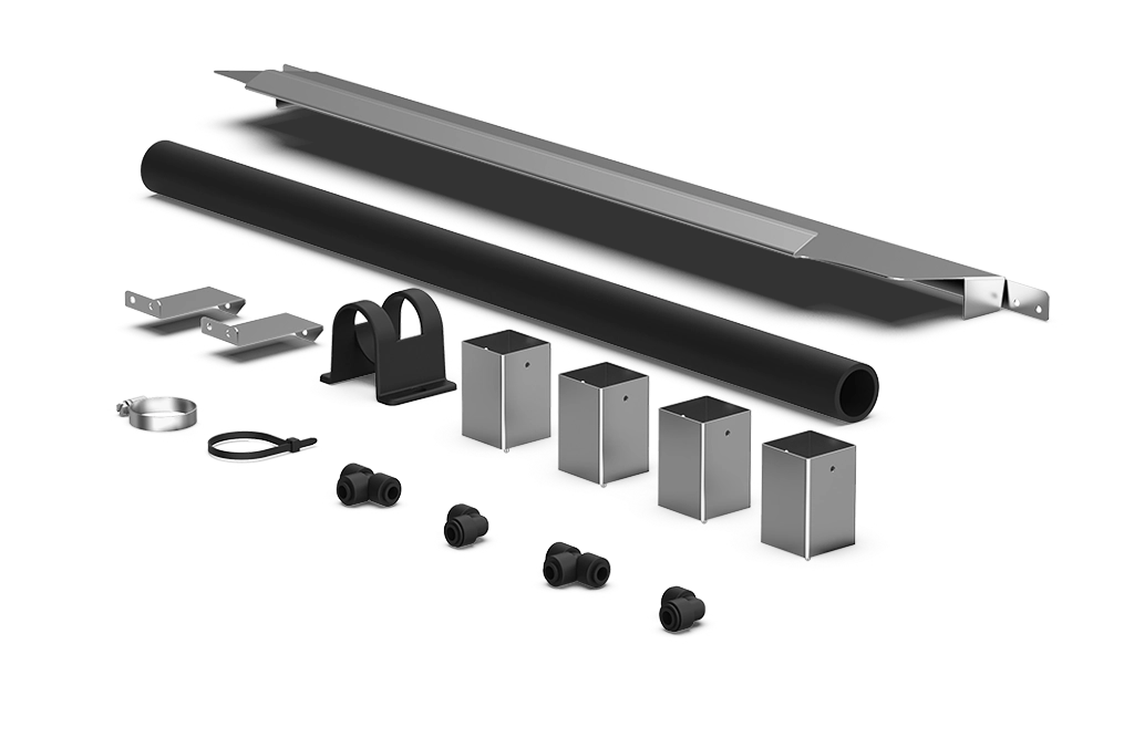 Unox oven Dubbele stapel installatie kit XC646