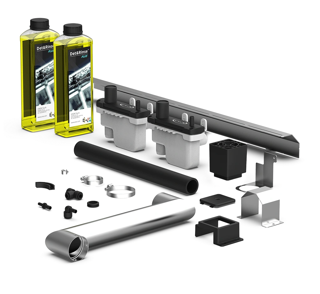 Unox oven Dubbele stapel installatie kit XEAQC-00E2-E-DRU