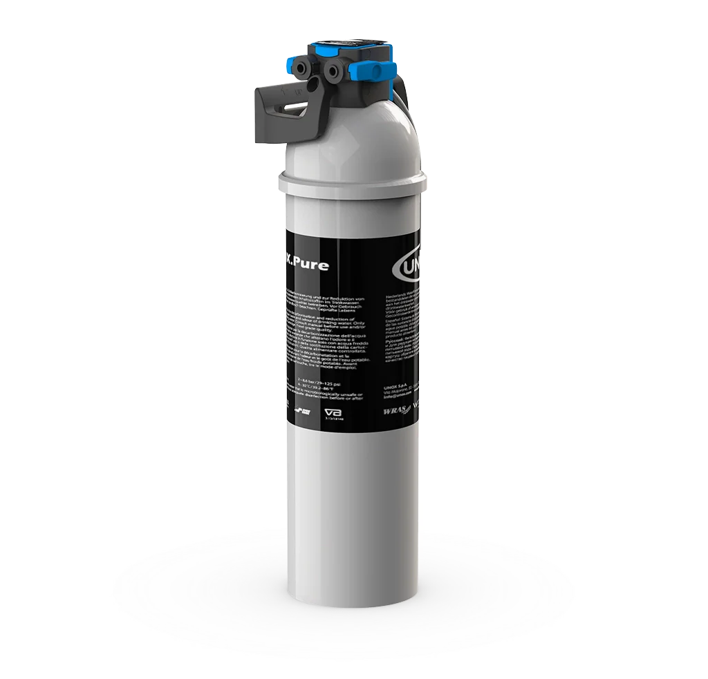 Unox oven Waterbehandeling met harsfilters XHC003