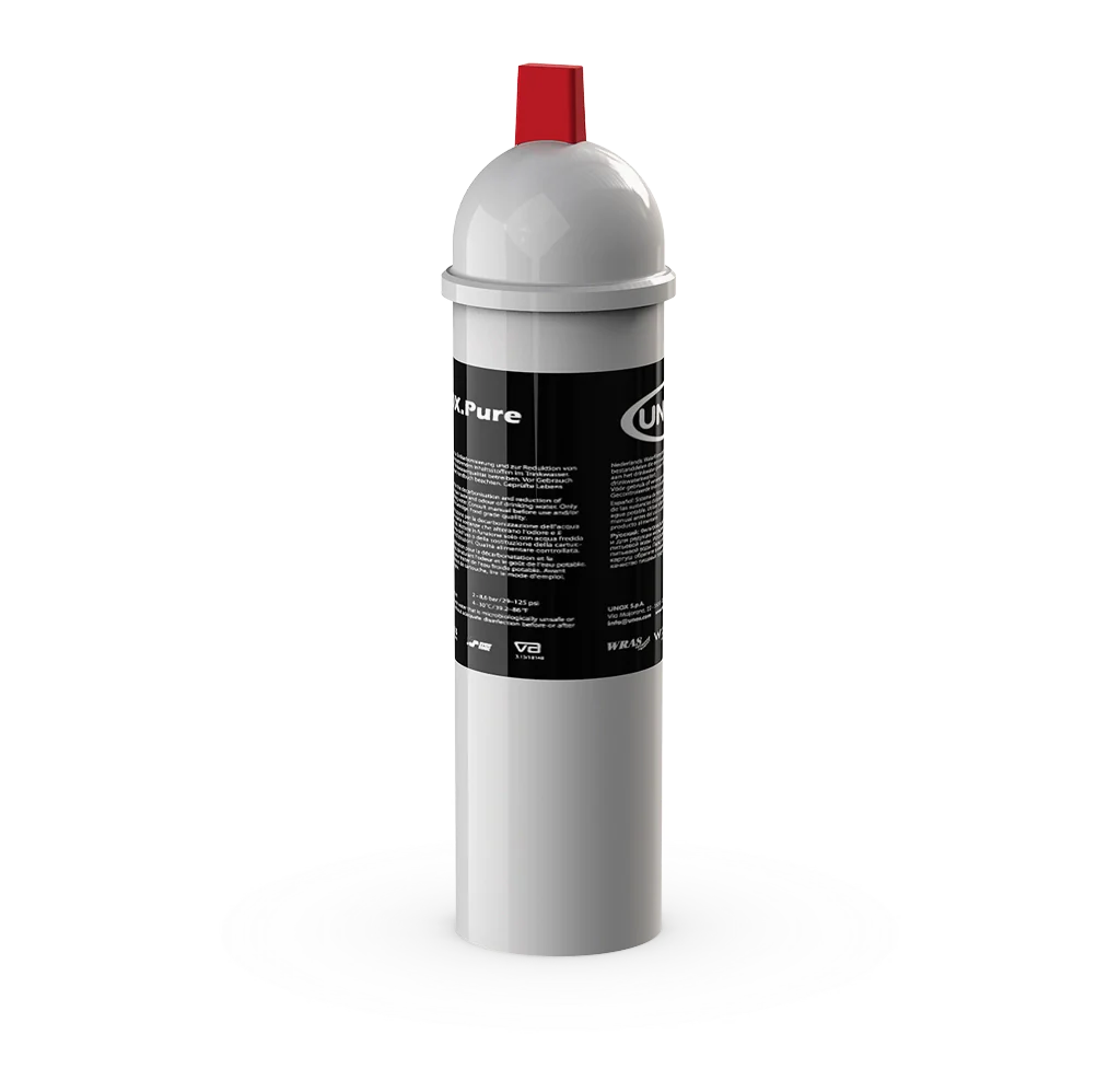 Unox oven Waterbehandeling met harsfilters XHC004