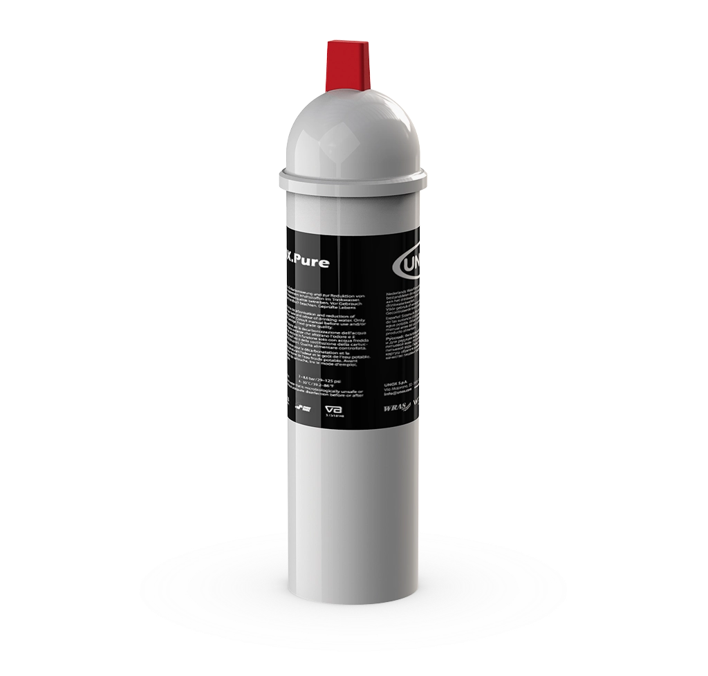 Unox oven Waterbehandeling met harsfilters XHC011