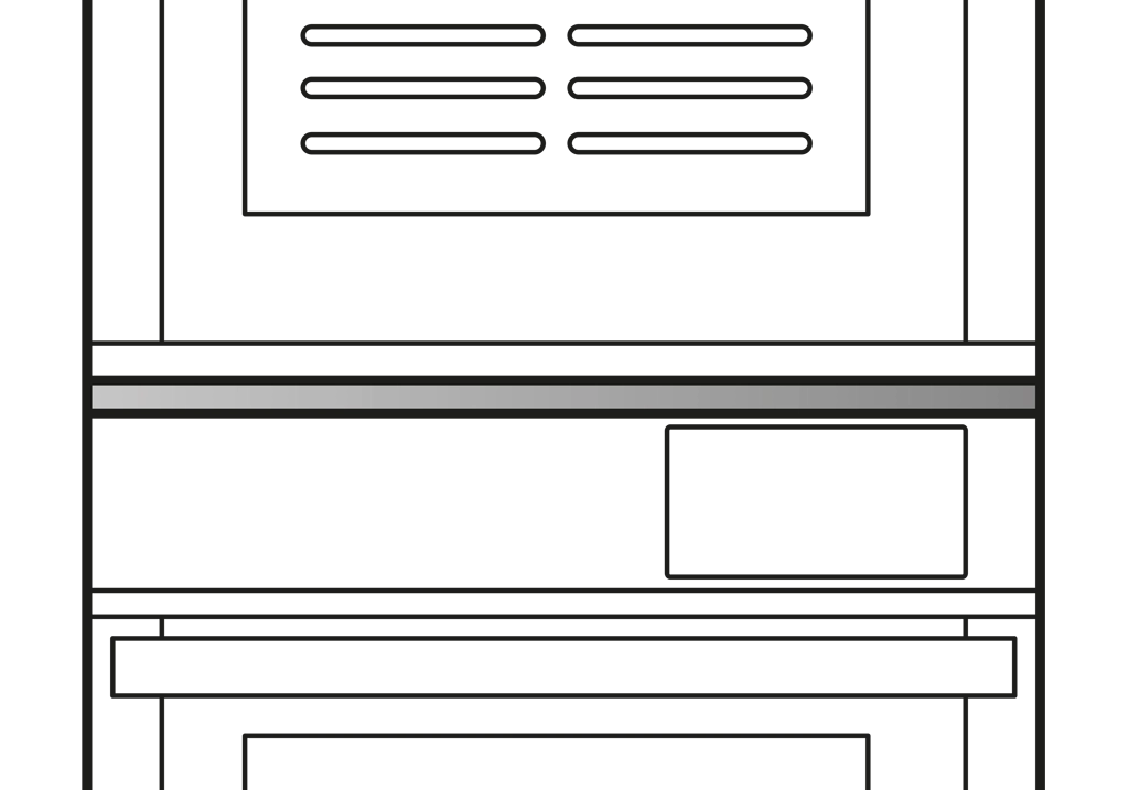 Unox oven Dubbele stapel installatie kit XWEQT-00HS-E