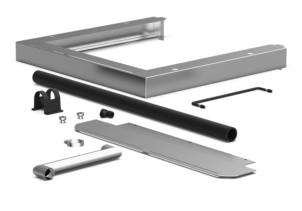 Unox oven Dubbele stapel installatie kit XWKQT-04EF-E